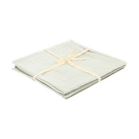 Muslinfilt (4‑pack) – Dried Sage – 65x65