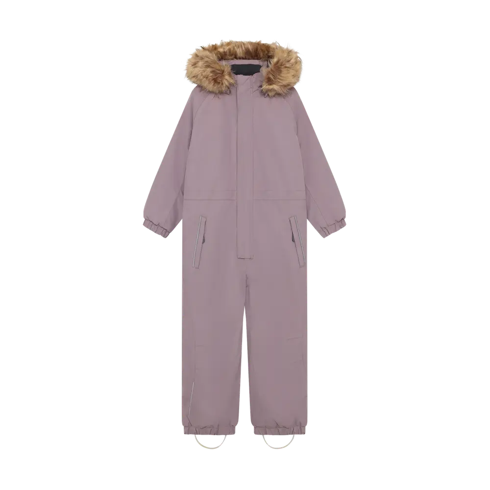 Color Kids Vinteroverall M. Fake Fur - Toadstool - 104