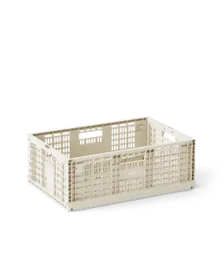 Förvaringslåda - Sand Grey | Leksaker - Aktivitetsleksaker - Barnmöbler | BabyMode