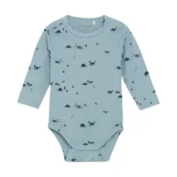 Långärmad Body Rib - Arona | Kläder - Bodys & overaller - Långärmad body | BabyMode