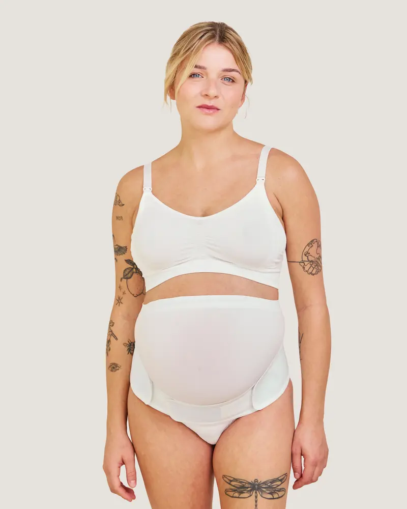 Stödbälte Vit | Graviditet & Amning - Gravidkläder - Tillbehör graviditet | BabyMode