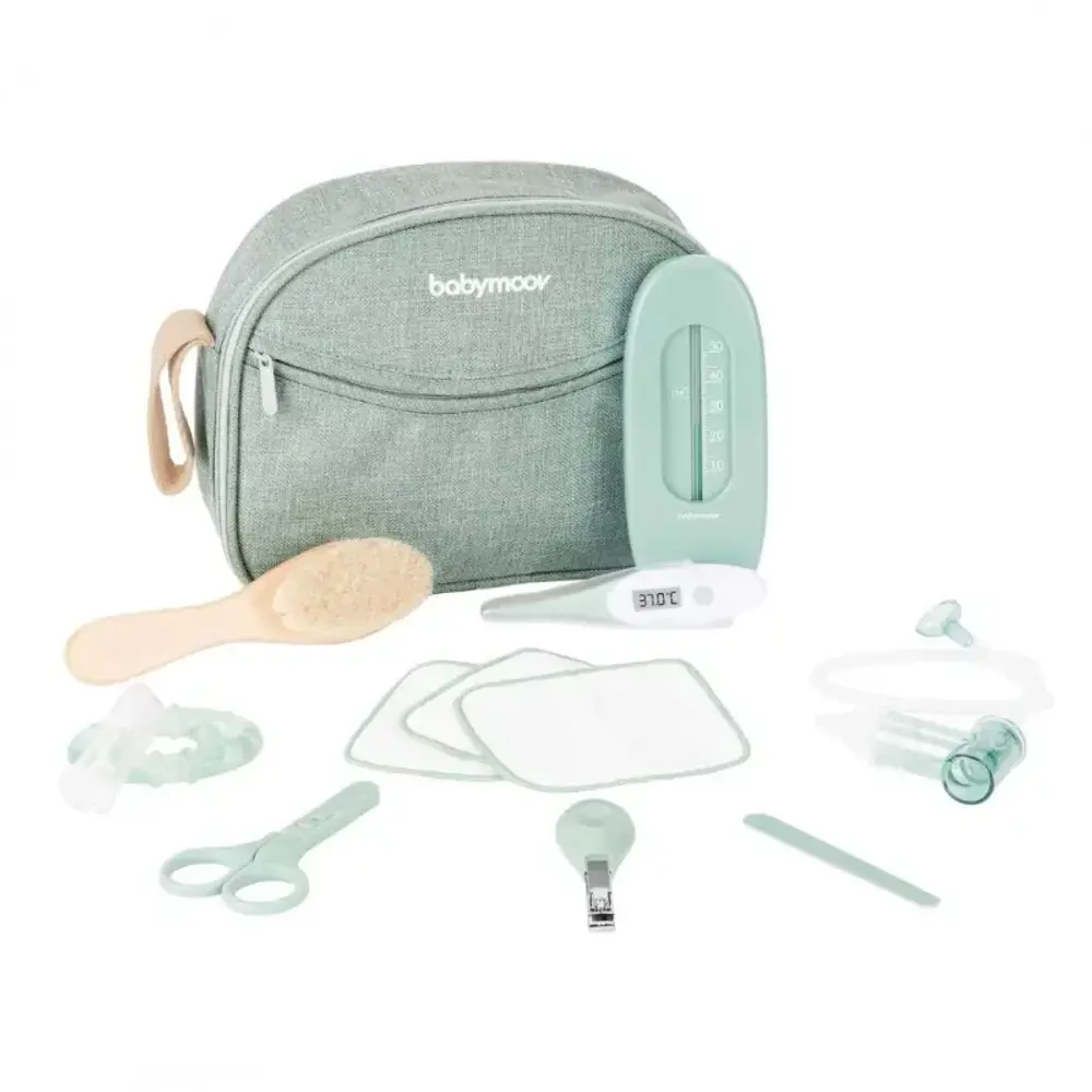 Hygienkit till Baby - Grön | Baby & Barn - Sköta - Hälsa & hygien | BabyMode