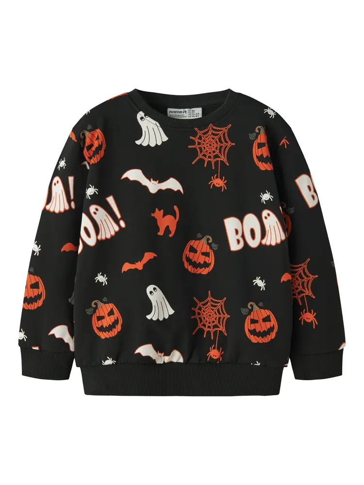 Name It Ovar Sweatshirt - Black - 92