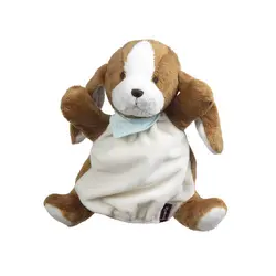 Les Amis Tiramisu Dog Doudou Puppet 25cm | Leksaker - Nallebjörnar & gosedjur - Nallebjörnar | BabyMode