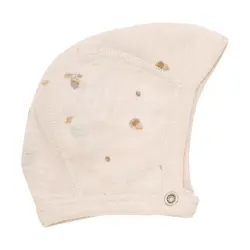 Babymössa Ull AOP - Sandshell | Kläder - Ull - Ullmössor, ullvantar och ulltossor | BabyMode