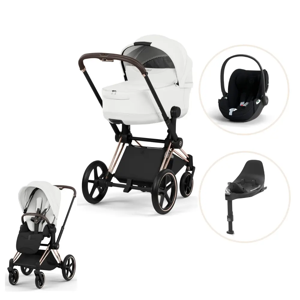 Cybex Priam Style Sittvagn - Peach Pink/Rosegold