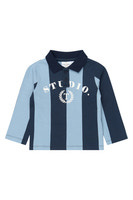 The New Siblings Viro Polo - Navy Blazer Striped