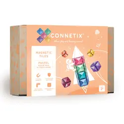 Square Pack - magnetsæt 40 dele - pastel | Leksaker - Kreativ lek - Magnetiskt lekset | BabyMode