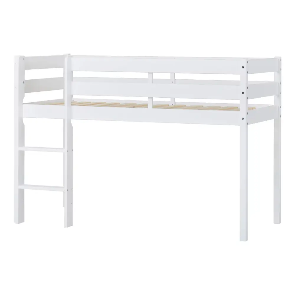 ECO Comfort Medelhög Säng 70x160 cm. - Vit | Barnrum - Barnsängar & vaggor - Barnsängar | BabyMode