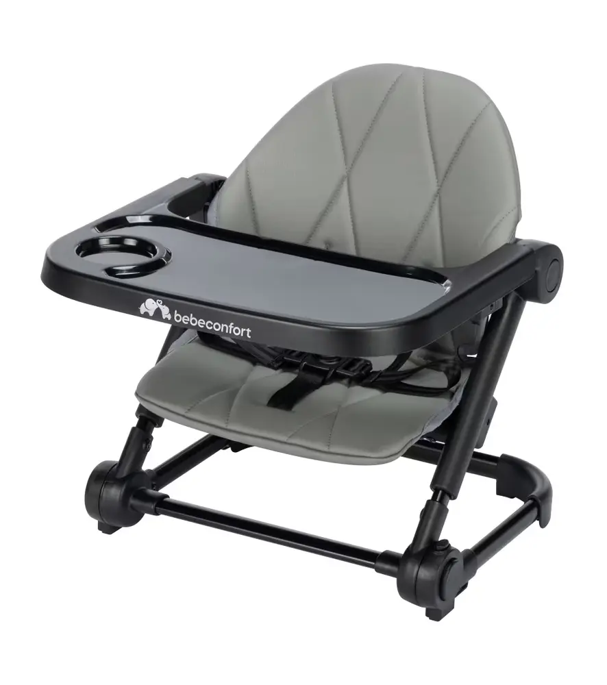 Bebeconfort Moly Portabel Resebarnstol - Mineral Grey | Baby & Barn - Äta - Barnstolar & tillbehör - Barnstolar utan tillbehör | BabyMode