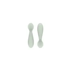 Tiny Spoon Silikon 2-Pack - Grön | Baby & Barn - Äta - Bestick | BabyMode