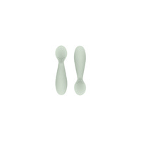 Tiny Spoon Silikon 2-Pack - Grön