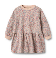 Zenia Sweat Klänning - Rose dust flowers