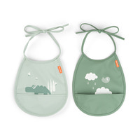 Haklapp Mini 2-pack - Croco Green