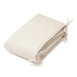 Spjälsängsskydd - Oyster Grey | Barnrum - Textilier - Spjälsängsskydd | BabyMode