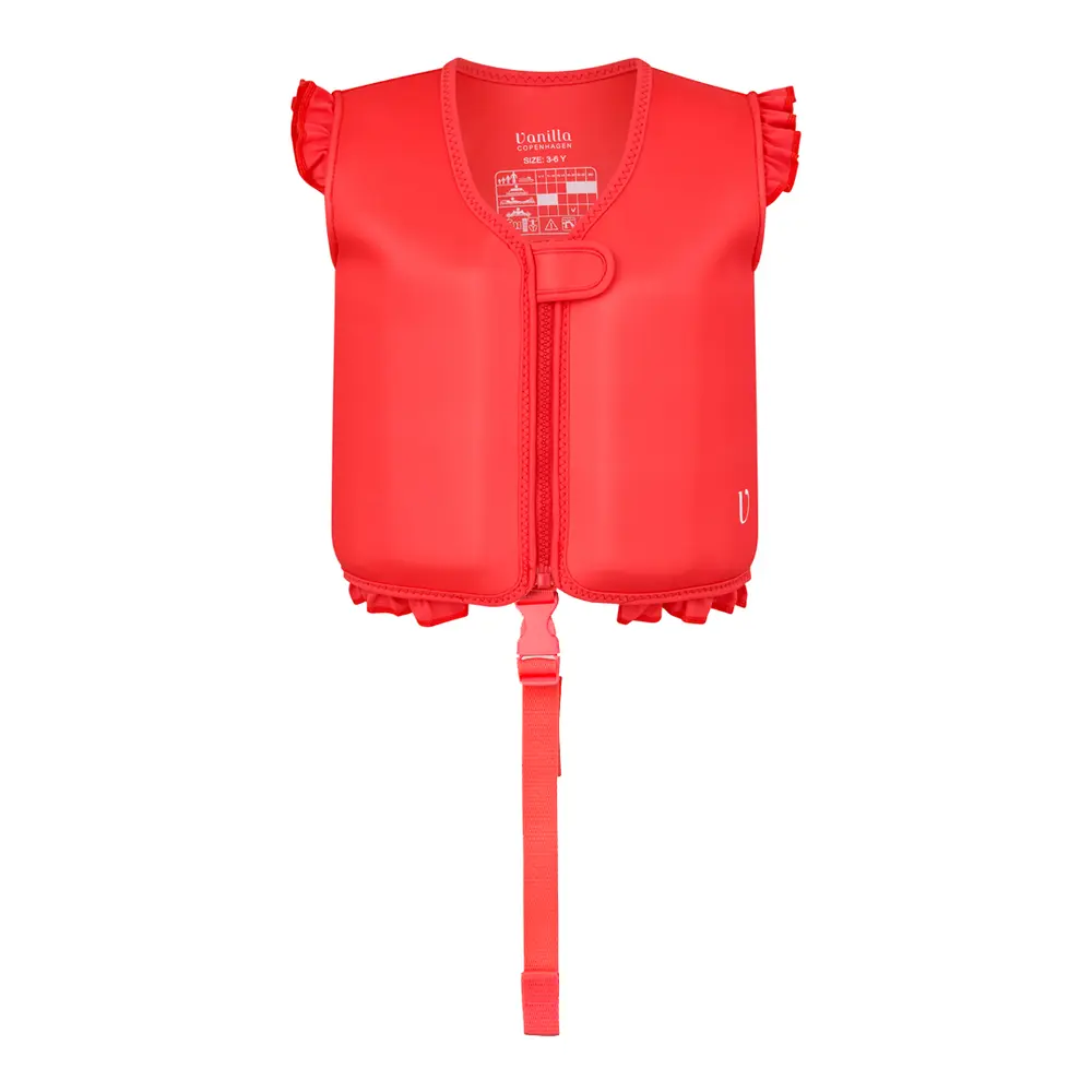 Simväst med rem - Berry - 1-3 ÅR | Barnkläder - Badkläder - Badtillbehör - Badvästar | BabyMode