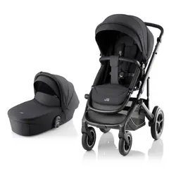 SMILE 5Z Style och liggdel - Carbon black | Barnvagnar | BabyMode