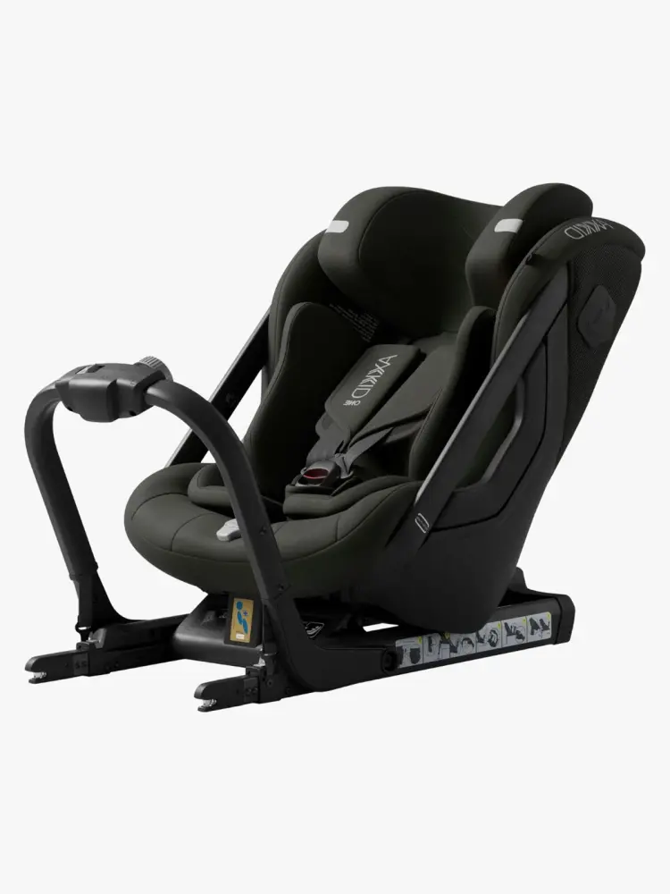 Axkid One 3 Bilbarnstol - Forest Moss Green | Bilbarnstolar - Bakåtvända bilbarnstolar 9-36 Kg - Bakåtvända bilbarnstolar upp till 23 kg | BabyMode