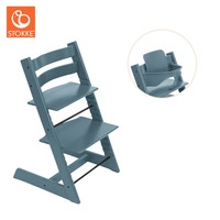 Tripp Trapp Stol & Babyset - Fjord Blå