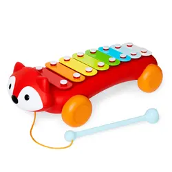 Explore & More Xylofon Räv | Leksaker - Kreativ lek - Musikaliska leksaker | BabyMode