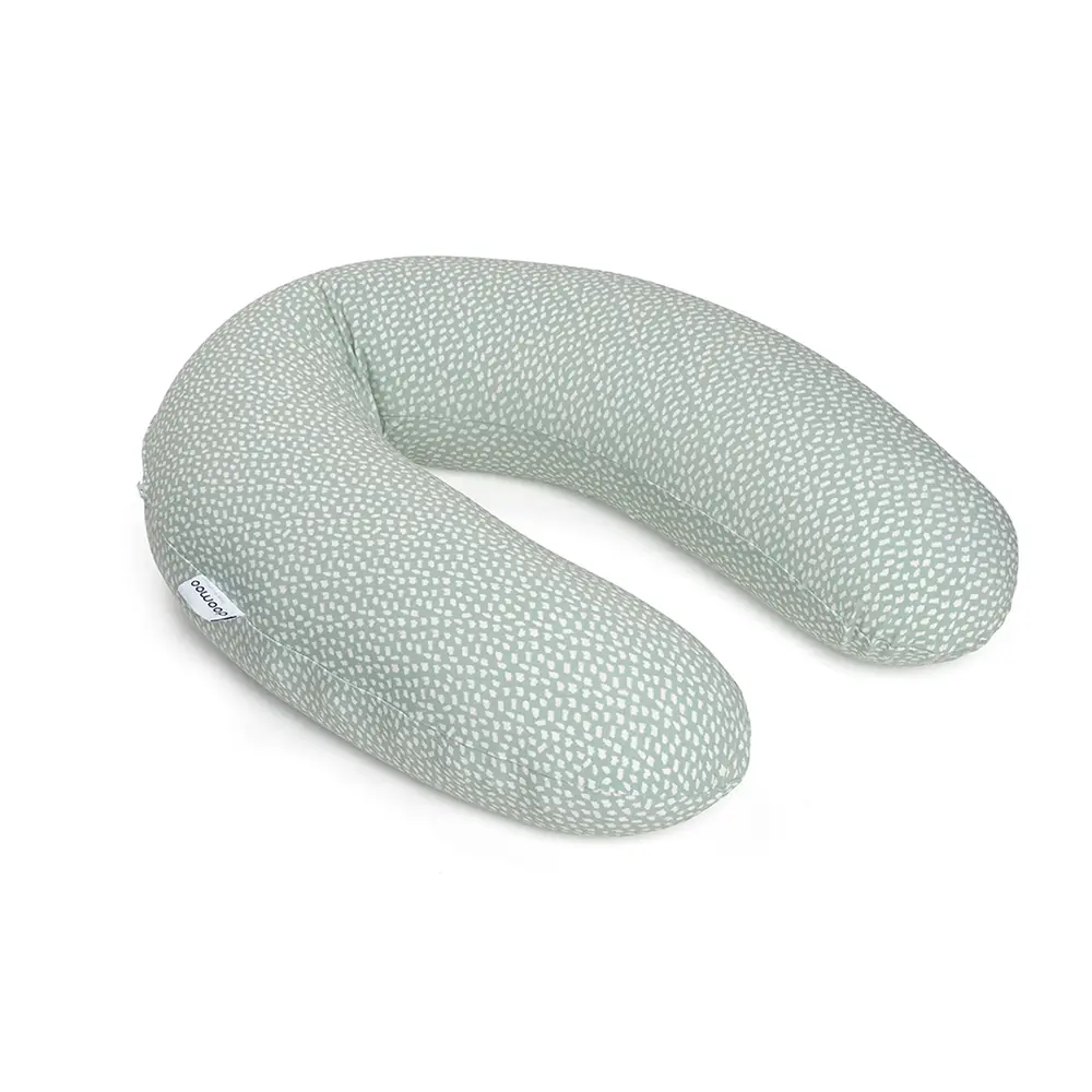 Amnings- och Gravidkudde - Moln/Kaki | Graviditet & Amning - Amning - Amningskuddar | BabyMode