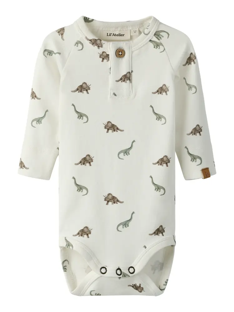 Gayo Som Långärmad Body - Coconut milk - 68 | Barnkläder - Bodys & overaller - Långärmad body | BabyMode