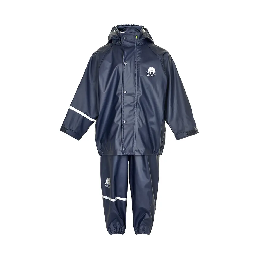 Regnställ Basic - Dark Navy - 170 | Barnkläder - Ytterplagg - Regnkläder | BabyMode