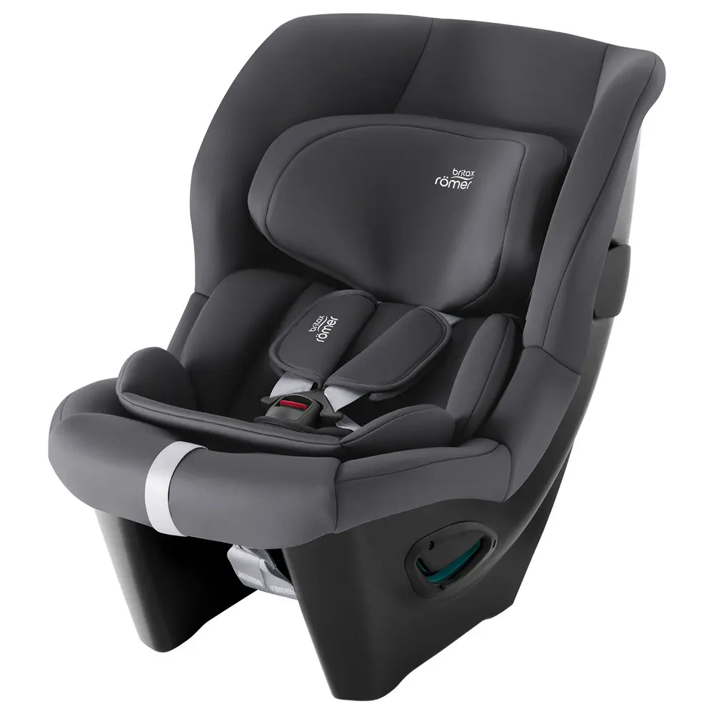 Britax Römer Safe-Way M Bilbarnstol - Midnight Grey | Bilbarnstolar - Bakåtvända bilbarnstolar 9-36 Kg - Bakåtvända bilbarnstolar upp till 36 kg | BabyMode