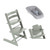 Tripp Trapp Stol inkl. Newborn Set och Babyset - Glacier green
