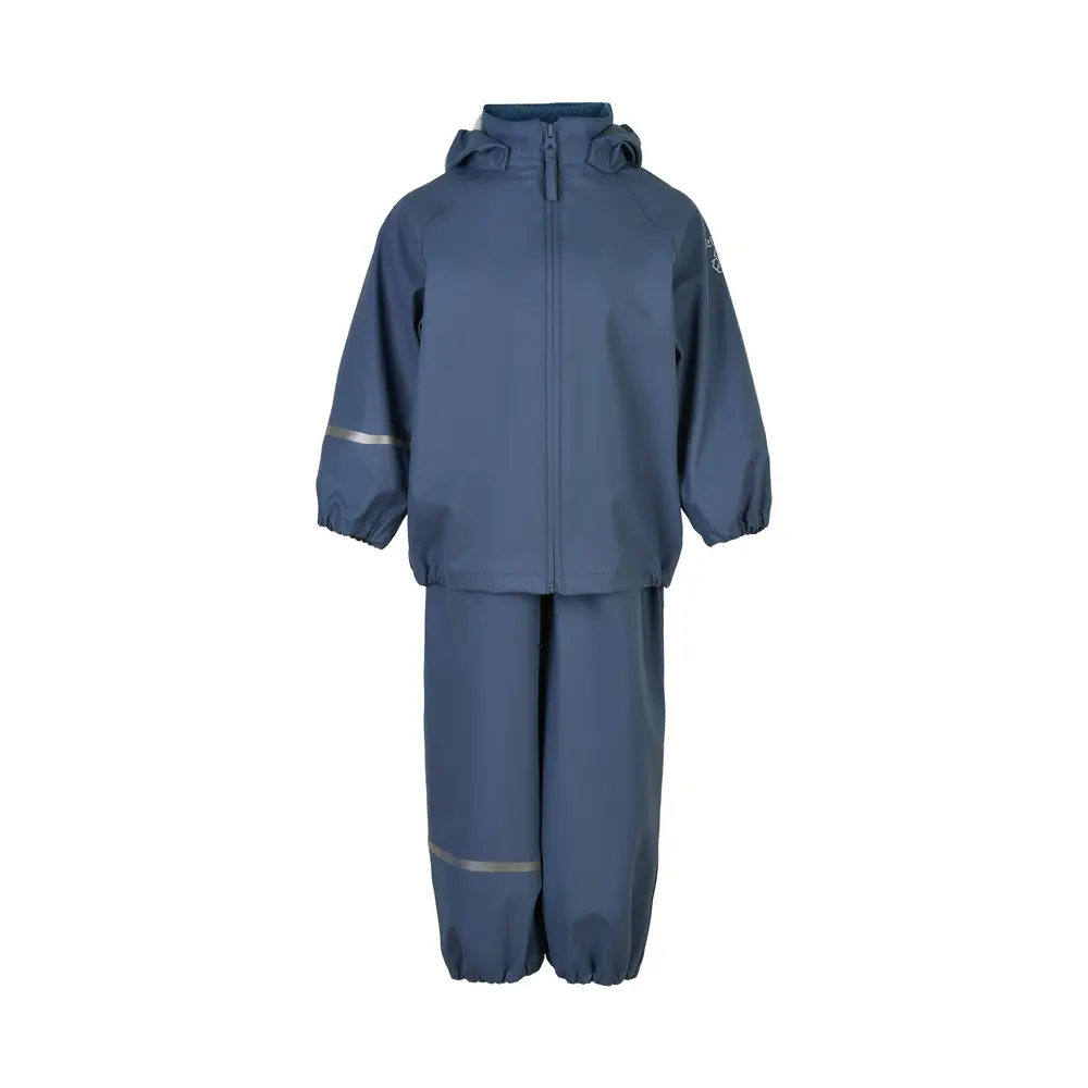 Basic Regnset - Recycle PU - 703 - 120 | Barnkläder - Ytterplagg - Regnkläder | BabyMode