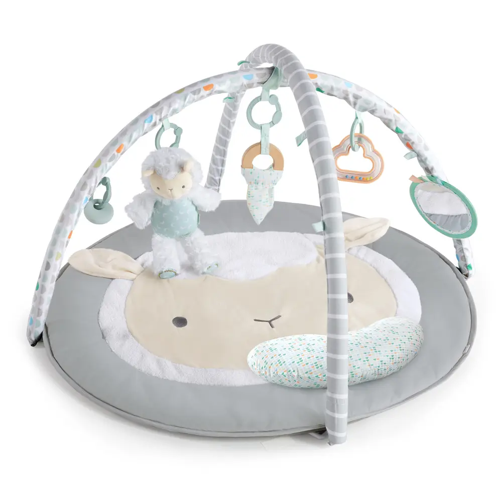 Babygym - Ljusgrå | Leksaker - Babyleksaker - Babygym | BabyMode