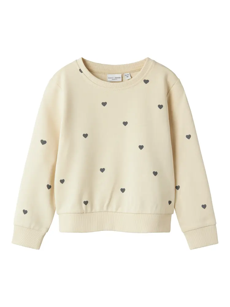 Sweatshirt Valba - Sand - 98 | Barnkläder - Toppar - Koftor, västar & tröjor | BabyMode