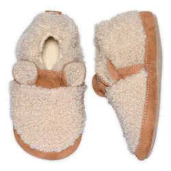 Tofflor Fuzzy Teddy - Oxford Tan | Skor - Inneskor & tofflor - Tofflor | BabyMode