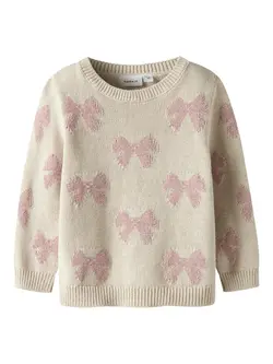 Rekka Stickatröja - Peyote Melange | Kläder - Toppar - Koftor, västar & tröjor | BabyMode