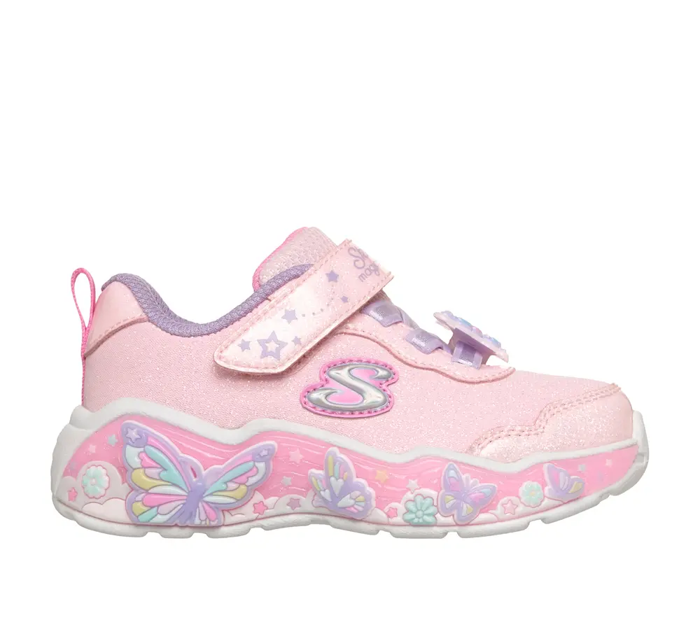 Lil Butterfly Bliss - Pink - 22 | Barnskor - Sneakers - Sneakers med kardborre | BabyMode