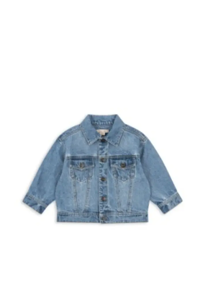 Magot Denim Jacka - Denim Blue - 3 ÅR | Barnkläder - Ytterplagg - Vår/Höstjackor | BabyMode