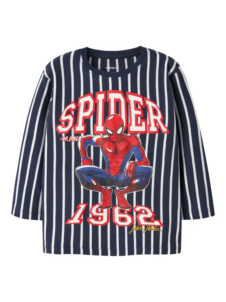 Name It Once Spider Tröja - Navy Blazer - 92
