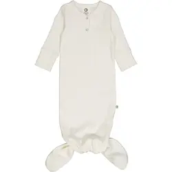 RIB Sovpåse med Knut - Balsam Cream | Kläder - Bodys & overaller - Jumpsuit med fot | BabyMode