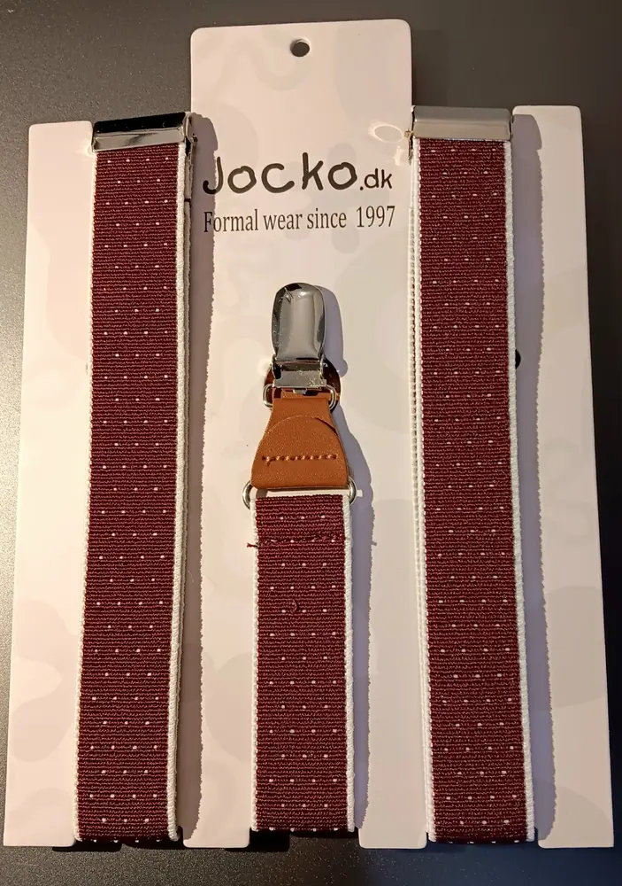 Jocko Hängsel - Burgundy - 1-4 ÅR