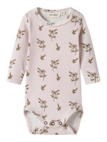 Lil' Atelier Gayo Sig Långärmad Slim Body - Hushed Violet