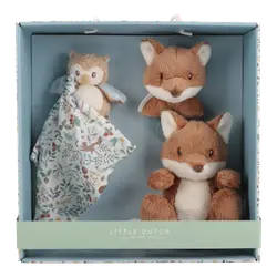 Gåvoset 3-Pack Forest Friends - Blå | Leksaker - Nallebjörnar & gosedjur - Nallebjörnar | BabyMode