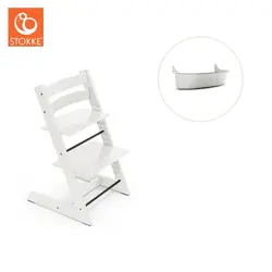 Tripp Trapp inkl. Förvaringslåda - Vit | Baby & Barn | BabyMode