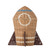 Space Korg med lock, Natur, Rattan