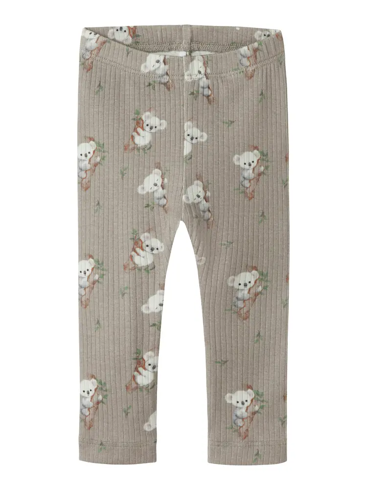 Boala Long John Leggings - Vintage Khaki - 86 | Barnkläder - Underdelar - Leggings | BabyMode