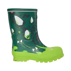 Jolly print gummistøvle - Bottlegreen/Multi | Skor - Gummistövlar - Långa gummistövlar | BabyMode