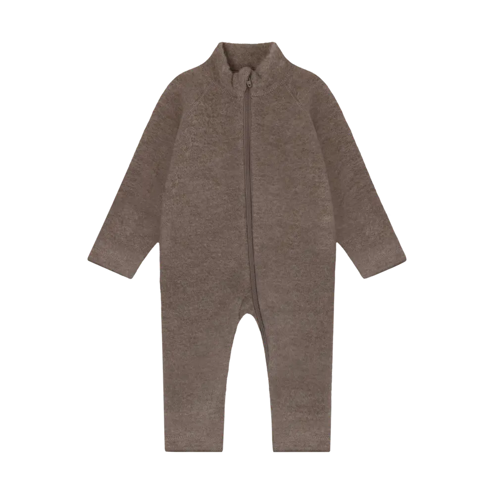 Celavi Overall Merinoull - Walnut - 60