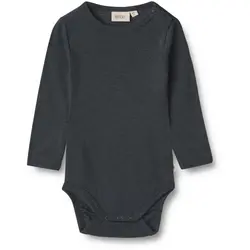 Lucca Body Ull - Navy | Kläder - Ull - Ullbodys | BabyMode