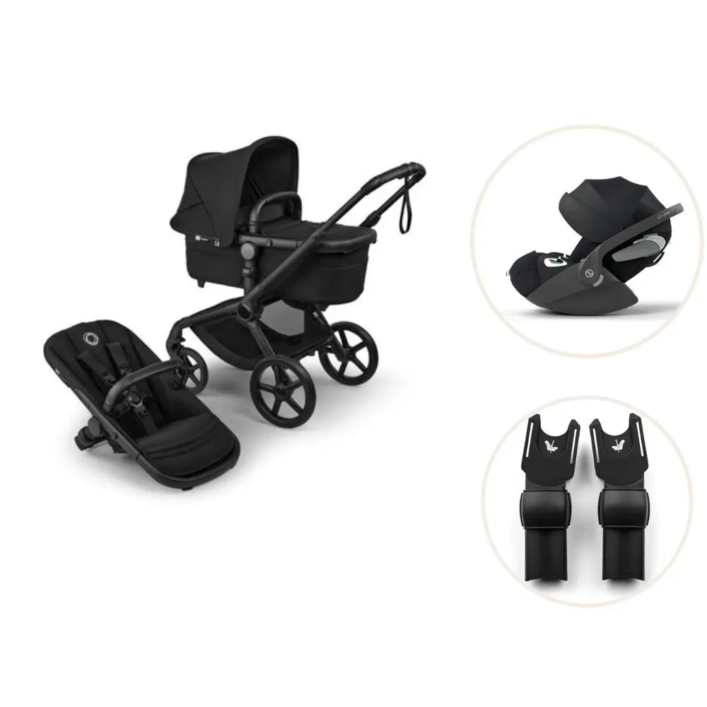 Bugaboo Fox 5 Renew Barnvagn - Heritage black/black