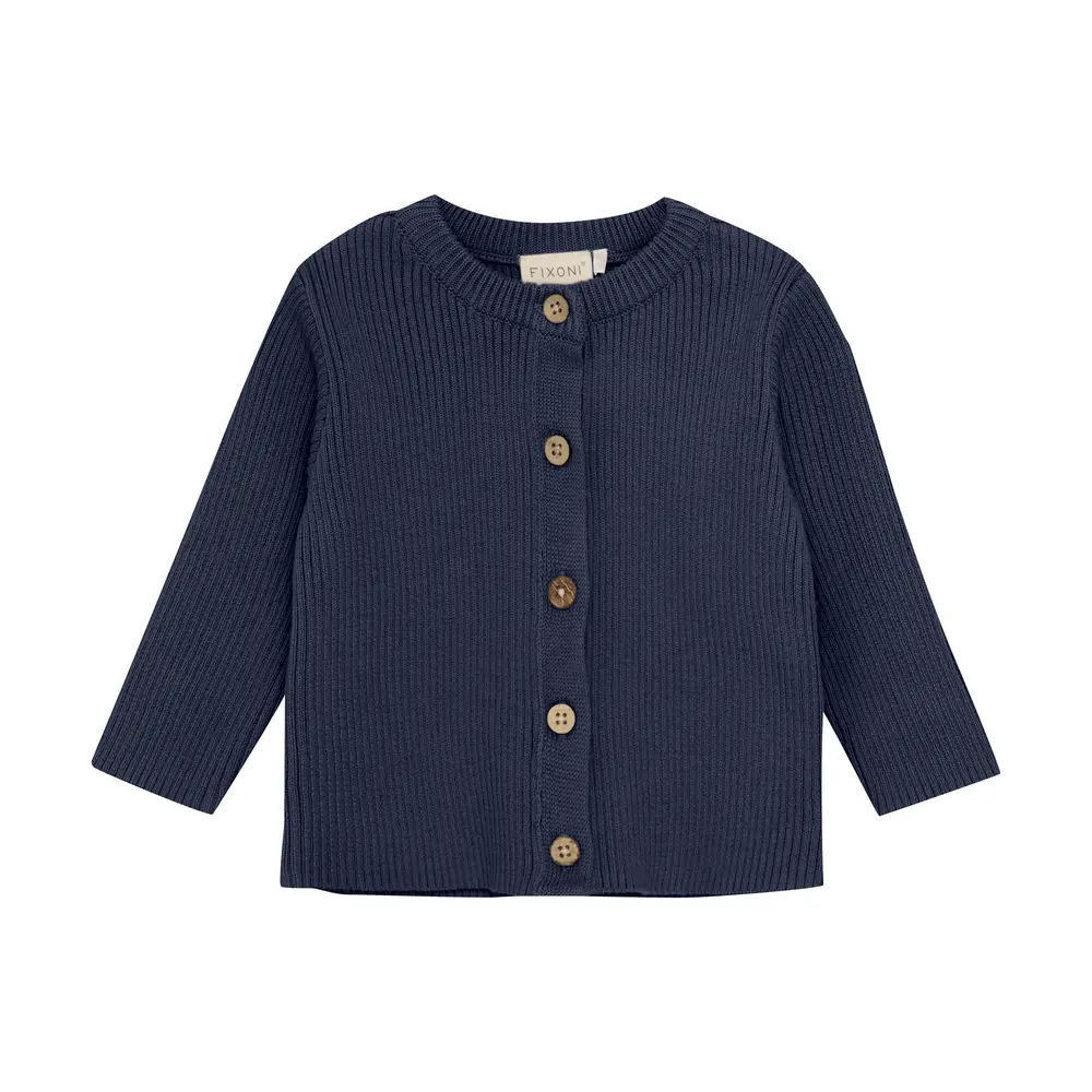 Cardigan - Indigo blue - 68 | Barnkläder - Toppar - Koftor, västar & tröjor | BabyMode