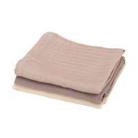 Muslinfilt 3-pack moonlight beige